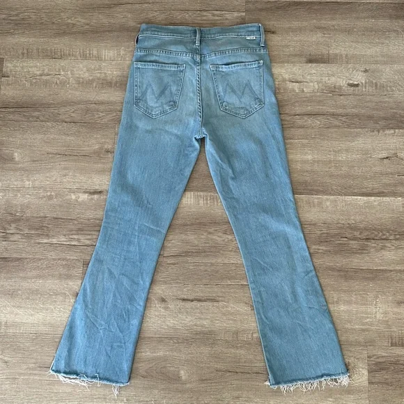 MOTHER The Insider Crop Step Fry Hold My Hand Size 26 - Picture 12 of 12